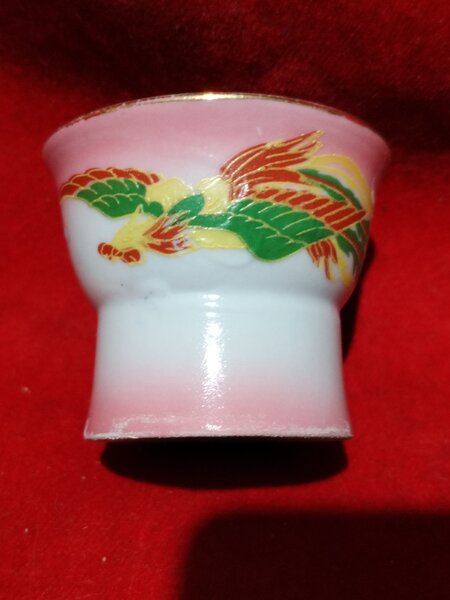 Set japonez Satsuma erotic, pentru sake