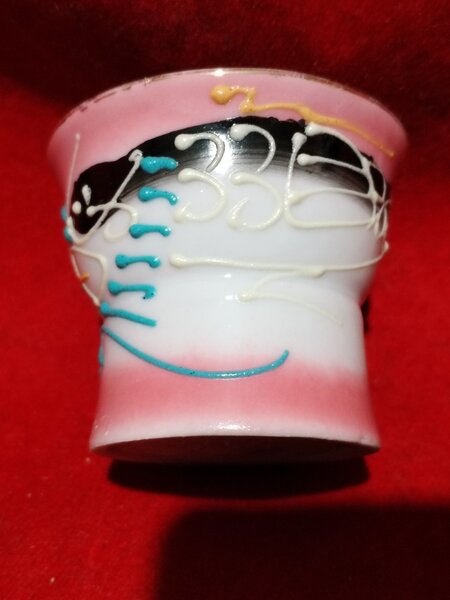 Set japonez Satsuma erotic, pentru sake