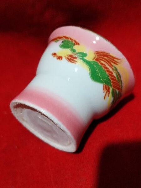 Set japonez Satsuma erotic, pentru sake